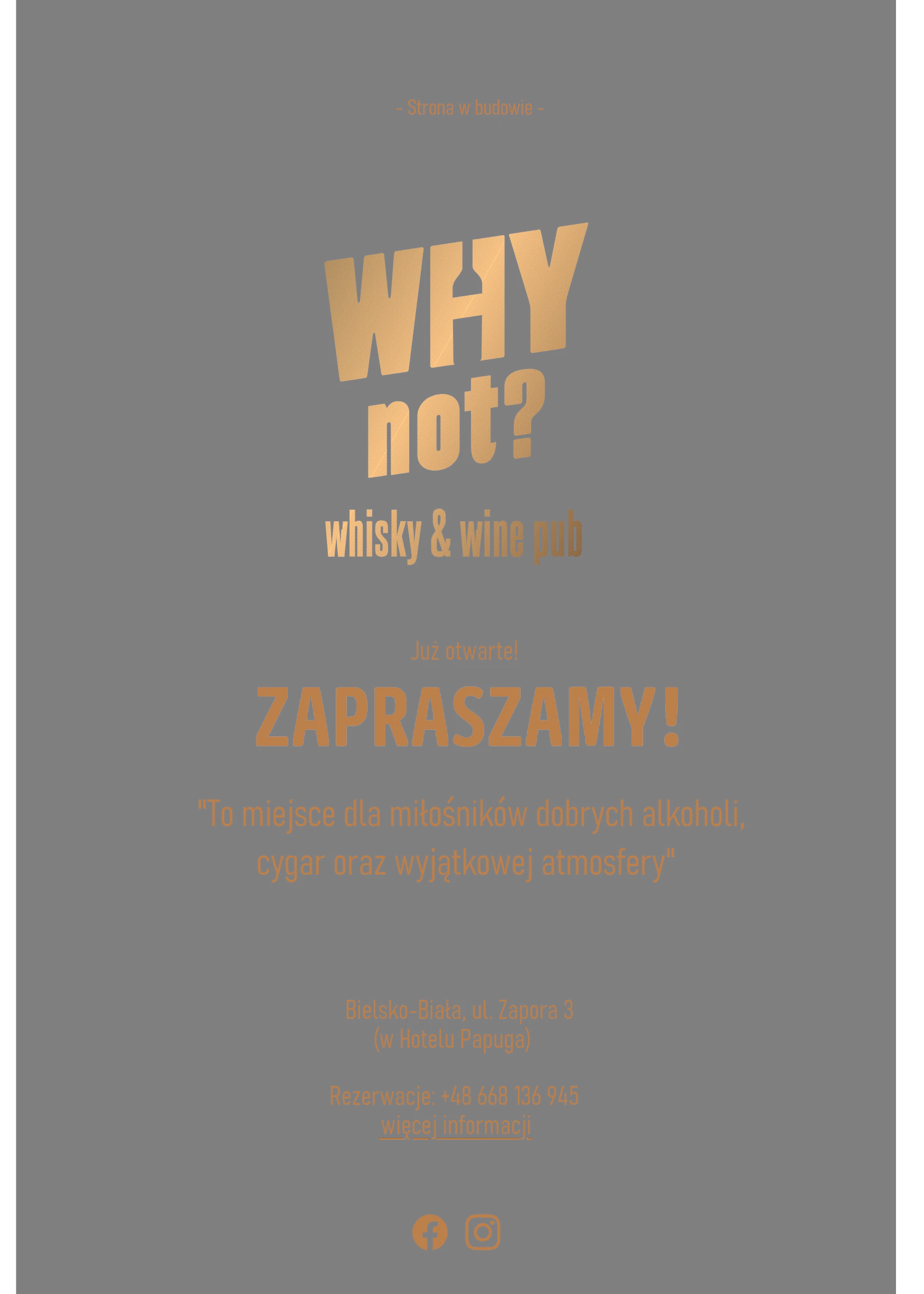 Coming Soon Info